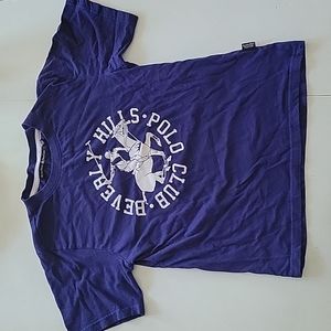 Boys blue polo shirt